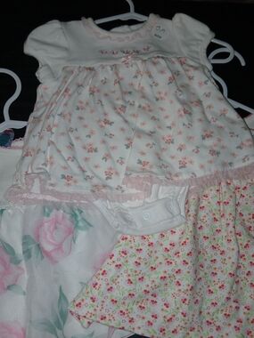 Assortment Of Baby Dresses And Dress with Bodysuit